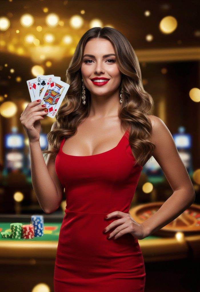 Mobile live-dealer interface shown on a phone